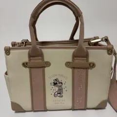 サマンサベガ ミニー トランク型 2WAYバッグ ハンドバッグ ショルダーバッグ