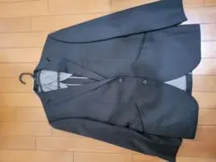 メンズスーツ　ブラック　ストライプ ジャケット