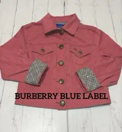 【特価】BURBERRY BLUE LABELバーバリージャケットデニムアウター