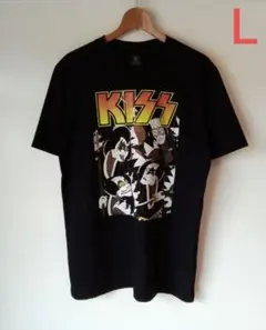 KISS キッス 歌舞伎 侍 和装 バンドTシャツ(XL)Z27