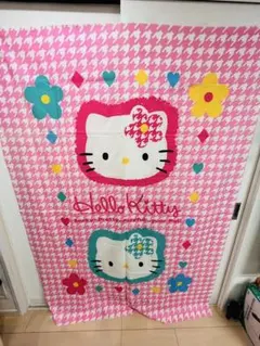 サンリオ　ハローキティ　カオハナ　生地　レトロ