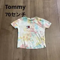 【TOMMY HILFIGER/トミー】タイダイ Tシャツ 6-9mのサムネイル