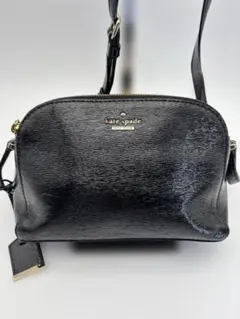 ケイトスペード ショルダーバッグ クロスボディ レザー ブラック 肩掛け　美品