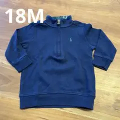 ハーフジップ トップス