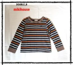 miki house DOUBLE_B 長袖シャツ