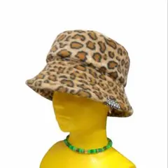 SSD　ヒョウ柄フリースハット