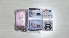本当に録音再生！なつかしのガラケー＋マスコット ピンク ガチャガチャ
