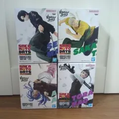 SAKAMOTODAYS 勢羽真冬 虎丸尚 赤尾晶 坂本太郎Ⅱ フィギュアセット