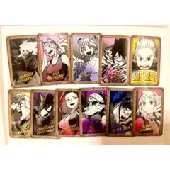 僕のヒーローアカデミア 箔押しクリアカード