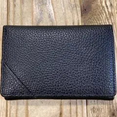 新品未使用品　保存袋付き　牛革（シュリンク　）本革　60枚　名刺入れ　ブラック