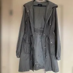 VICKY ビッキー　カーキ　モッズコート　S