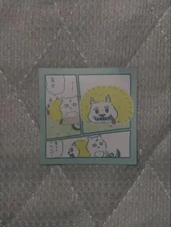 「ちいかわ わっふれーむ」のシール