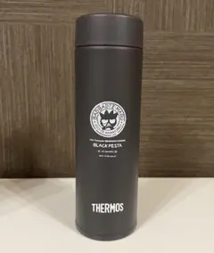 パリサンジェルマン　THERMOS 真空断熱ケータイマグ 黒　コラボ　PSGレア パリサンジェルマン THERMOS 真空断熱ケータイマグ 黒 コラボ PSGレア