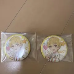 るぅと缶バッジ 2個セット イラスト付き