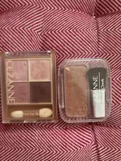 CEZANNE アイシャドウパレット06 & チーク20