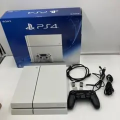 美品　SONY PS4 本体 ホワイト 500GB コントローラー付き