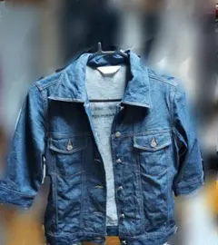 mouth valleyデニムジャケット8分袖