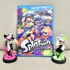 【状態◎】WiiUスプラトゥーン amiibo ホタル/アオリ 3点セット