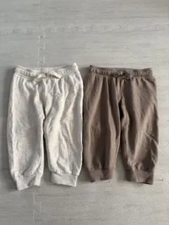 H&M ベビー パンツ 2枚セット 74cm