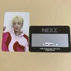 NEXZ ソウルコン ONE BEAT トレカ/メッセージ トモヤ 匿名配送