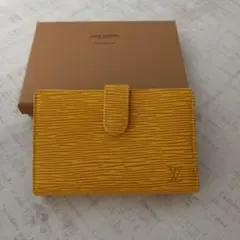 ルイヴィトン　エピ　2つ折り財布　　イエロー　黄色　ヴィエノワ ビエ