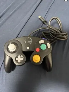 任天堂 ゲームキューブコントローラー スマブラブラック　GCコン