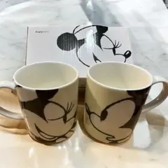 【新品未使用品】Franfranc ミッキー ミニー ペアマグカップ