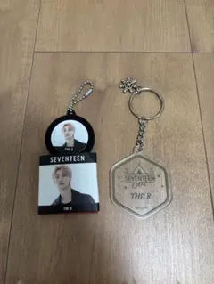 SEVENTEEN THE 8 アクリルキーホルダー＆レコードマグネットチャーム