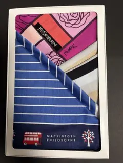 イブサンローラン&マッキントッシュフィロソフィーのハンカチセット