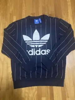 adidas Originals ストライプ スウェット トレーナー