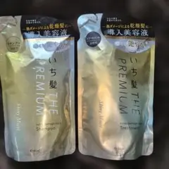 いち髪　THE PREMIUM エクストラダメージケアシャンプー　トリートメントのサムネイル