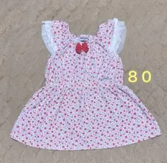 ミキハウス　小花柄　チュニック