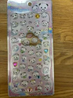 もちもちパンダ　ジュエル　プチドロップシール