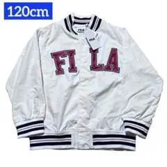 フィラ FILA 120cm キッズナイロン スタジャン 軽アウター