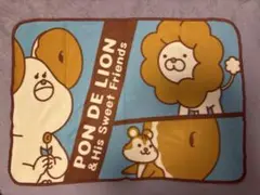 平成レトロ ミスタードーナツ ポンデライオン ミニブランケット 膝掛け
