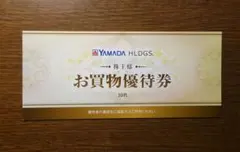 ヤマダ電機 株主優待券 5000円分 お買物優待券