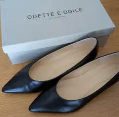 ODTTE É ODILE ブラックパンプス 23.5cm