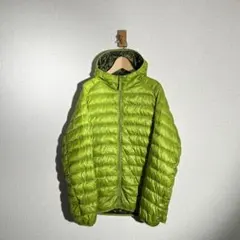 OldUniqlo Ultra Light Down Green L y2k