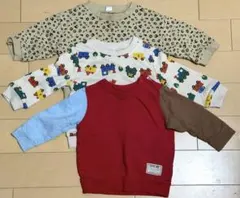 ベビー　トレーナー　80サイズ　3着セット