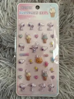 PEANUTS スヌーピー ぷくぷくシール