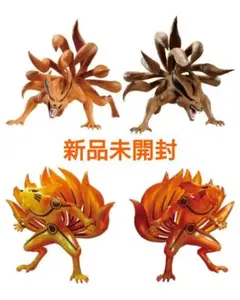 NARUTO-ナルト- 疾風伝 九喇嘛フィギュア　4個セット
