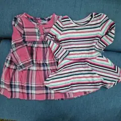 BabyGAP　90㎝　長袖ワンピース　2枚セット