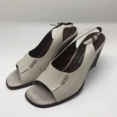 BALLY バリー  パンプス　サンダル　本革　革底　22.5cm