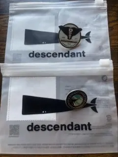 DESCENDANT PINS 2個セット