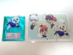 銀魂 よみうりランド ミニキャラアクリルスタンド 特典ポストカード 坂田銀時