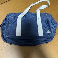adidas スポーツバッグ ネイビー 大きめ