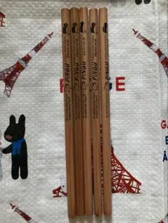 PINGU 鉛筆 5本セット 쇼와 레트로 익명 배송 미사용