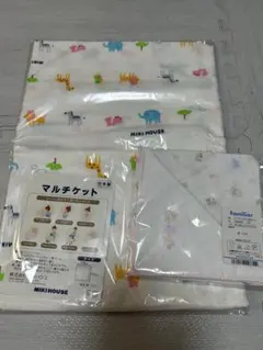MIKI HOUSE マルチケット familiar ガーゼハンカチのサムネイル