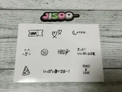 HANA Moment Box 2026 JISOO ジス　ステッカー