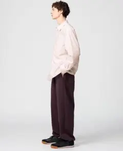 UNIQLO C スウェットワイドパン 丈長め　S
